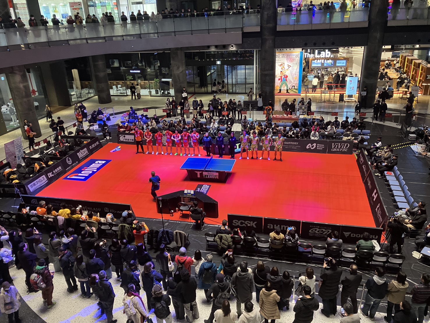 Ｔリーグ観戦に行ってきました☆②